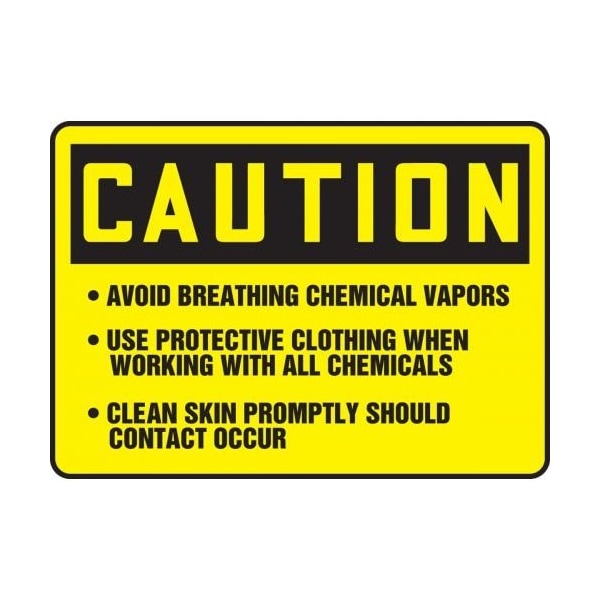 Accuform Safety Sign, MCHL641VA MCHL641VA - main